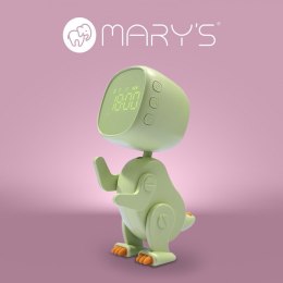 MARY'S MW61059 Budzik Robo Dino zielony