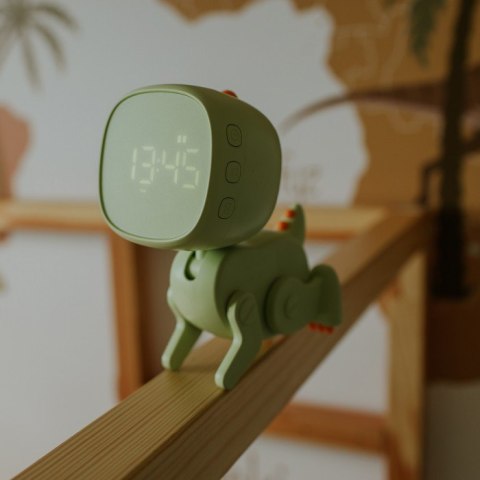 MARY'S MW61059 Budzik Robo Dino zielony