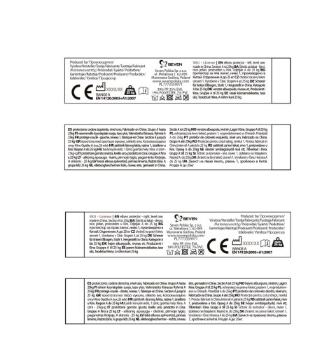 OCHRANIACZE ROWEROWE - KOLANA I ŁOKCIE - CARS