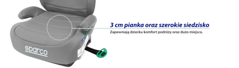 SK100iB I-Size IsoFix Sparco 125-150 cm (22-36 kg) fotelik samochodowy kolor Blue