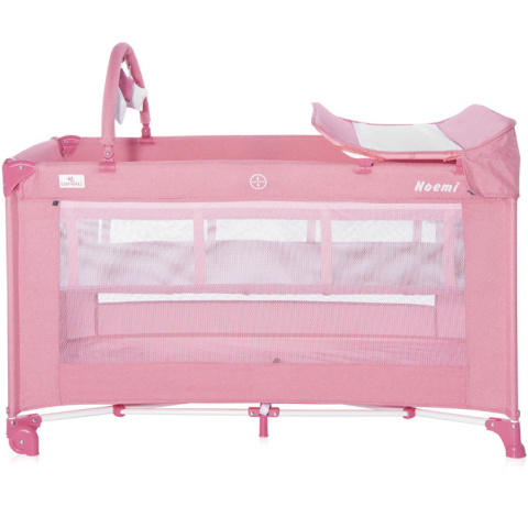 NOEMI 2 Lorelli Łóżeczko turystyczne - Rose Velvet Unicorn