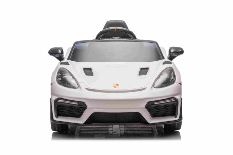 Pojazd Porsche Spyder RS 718 Biały sportowy samochód