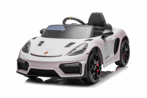 Pojazd Porsche Spyder RS 718 Biały sportowy samochód