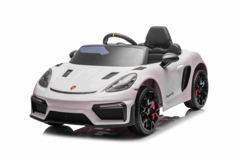 Pojazd Porsche Spyder RS 718 Biały sportowy samochód
