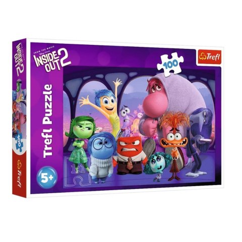 TREFL 16477 Puzzle 100 W głowie się nie mieści