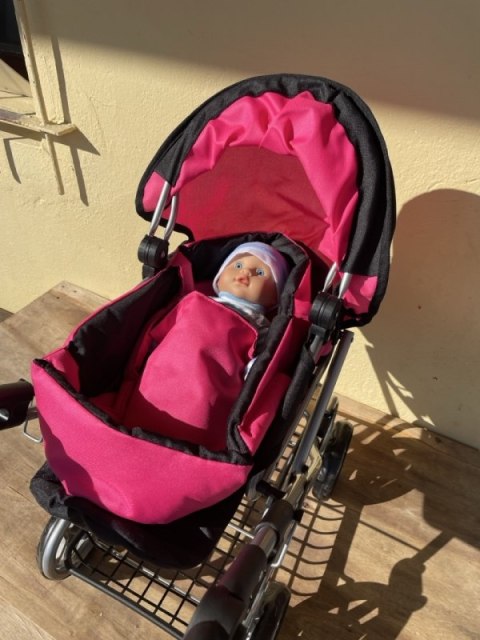 Wózek dla lalek gondola nosidło regulacja #CZ