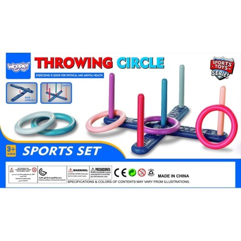 WOOPIE Gra Zręcznościowa Serso Fun Throwing Circle 3+ 11el.