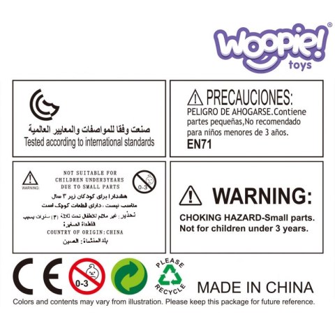 WOOPIE Przenośna Toaletka dla Dziewczynki 2w1 Salon Urody Walizka 17 el.