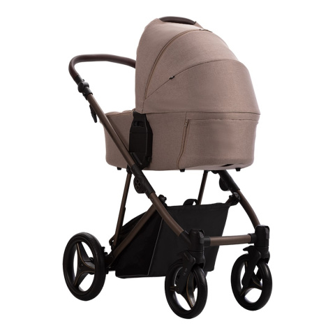 PELPASSO Bebetto 2w1 wózek wielofunkcyjny głęboko-spacerowy - PELPASSO - 02/CHOCO/C.CZEK/FLEXY