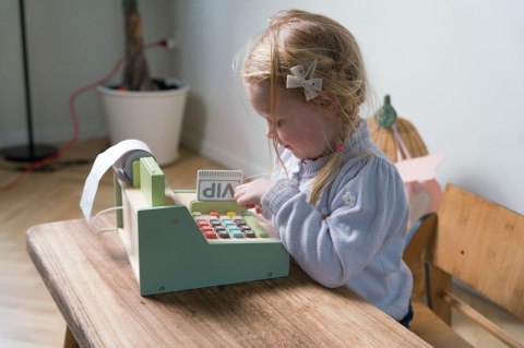 Drewniana kasa fiskalna z akcesoriami DANTOY