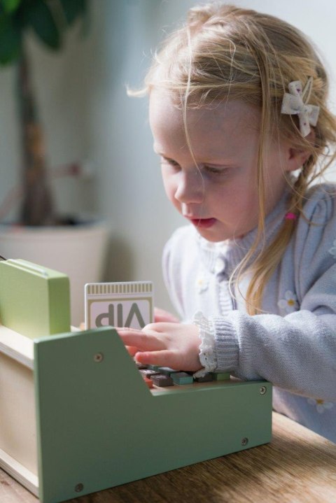 Drewniana kasa fiskalna z akcesoriami DANTOY