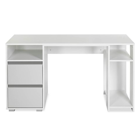 LITTLE SKY by KLUPŚ Biurko DALIA biel-popiel