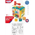 WOOPIE BABY Wielofunkcyjna Kostka Aktywności Montessori 6w1 - 18m+