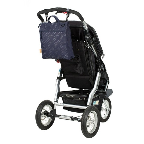 Lassig Casual Label Torba do Wózka Reflective Star navy