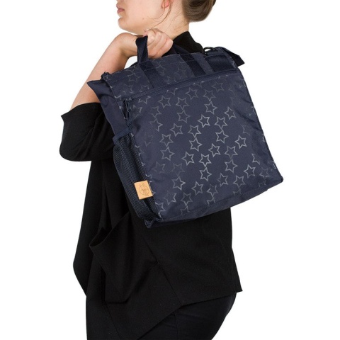 Lassig Casual Label Torba do Wózka Reflective Star navy