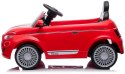 Auto na akumulator Jeździk FIAT 500 Elektro - czerwony
