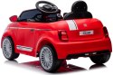 Auto na akumulator Jeździk FIAT 500 Elektro - czerwony