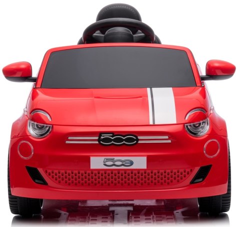 Auto na akumulator Jeździk FIAT 500 Elektro - czerwony