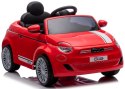 Auto na akumulator Jeździk FIAT 500 Elektro - czerwony