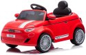 Auto na akumulator Jeździk FIAT 500 Elektro - czerwony