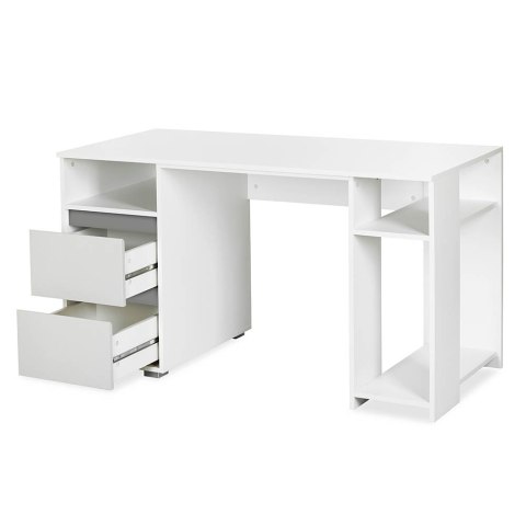 LITTLE SKY by KLUPŚ Biurko DALIA biel-popiel