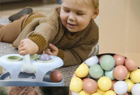 Przebijanka z kulkami i młotkiem Dantoy 10+ m-cy