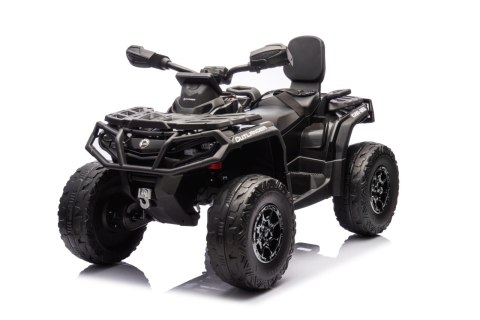 Quad Can Am Outlander ATV z Pilotem Czarny