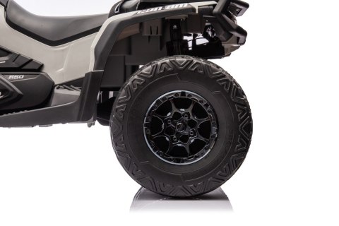 Quad Can Am Outlander ATV z Pilotem Szary