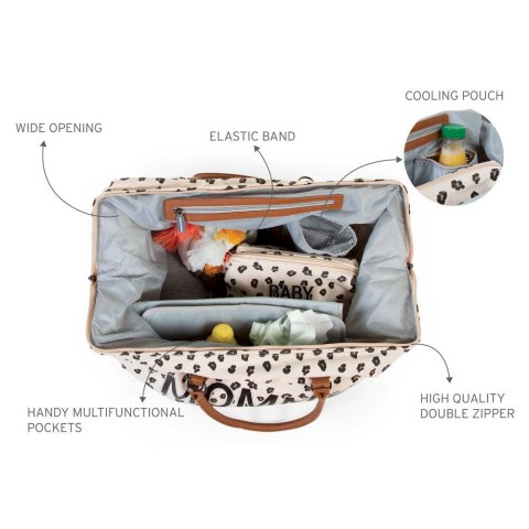Childhome Torba Mommy Bag Leopard