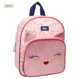 Plecak dla dzieci PRET Kotek Giggle velvet pink