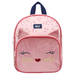 Plecak dla dzieci PRET Kotek Giggle velvet pink