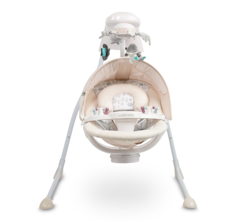Raffi wysokiej klasy huśtawka elektryczna dla niemowląt Caretero - Beige
