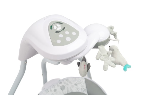 Raffi wysokiej klasy huśtawka elektryczna dla niemowląt Caretero - Graphite