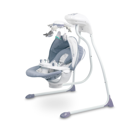 Raffi wysokiej klasy huśtawka elektryczna dla niemowląt Caretero - Navy