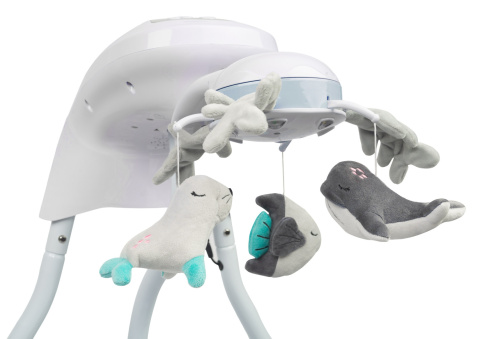 Raffi wysokiej klasy huśtawka elektryczna dla niemowląt Caretero - Navy