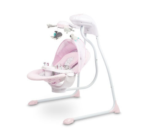 Raffi wysokiej klasy huśtawka elektryczna dla niemowląt Caretero - Pink