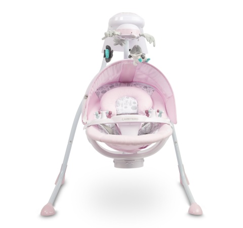 Raffi wysokiej klasy huśtawka elektryczna dla niemowląt Caretero - Pink