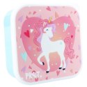 Snack box śniadaniówka 3w1 PRET Unicorn pink
