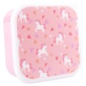 Snack box śniadaniówka 3w1 PRET Unicorn pink