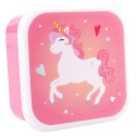 Snack box śniadaniówka 3w1 PRET Unicorn pink