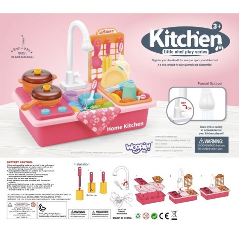 WOOPIE Zlewozmywak 2w1 Kuchnia dla Dzieci