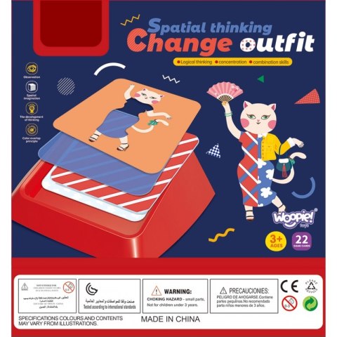 WOOPIE Gra "Mała Projektantka Mody" Ubieranki Stylizacje