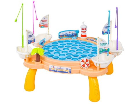 Zręcznościowa gra rodzinna - wędkowanie, łowienie rybek Stolik