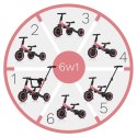 COLIBRO Rowerek dziecięcy 6w1 TREMIXUP ROSE