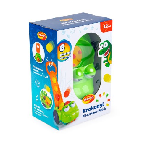 DUMEL DD 30806 Krokodyl Piłeczkowy pościg