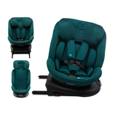 KINDERKRAFT Fotelik samochodowy XPEDITION 3 i-Size green