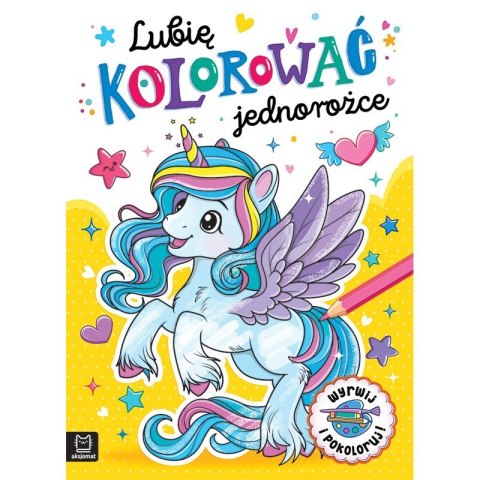 Lubię kolorować jednorożce AKSJOMAT