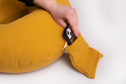 MATEX Poduszka pozycjonująca miniRELAX muślina 150 cm [TB0466_06] musztardowy WYPRZEDAŻ