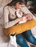 MATEX Poduszka pozycjonująca miniRELAX muślina 150 cm [TB0466_06] musztardowy WYPRZEDAŻ