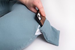 MATEX Poduszka pozycjonująca miniRELAX muślina 150 cm [TB0466_34] WYPRZEDAŻ